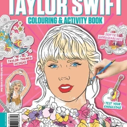 Taylor Swift Colouring Activity Book