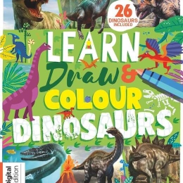 Learn, Draw & Colour: Dinosaurs