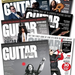     Guitar World US        Jan-June 2022 bundle (6 issues)