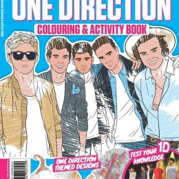 One Direction Colouring Activity Book